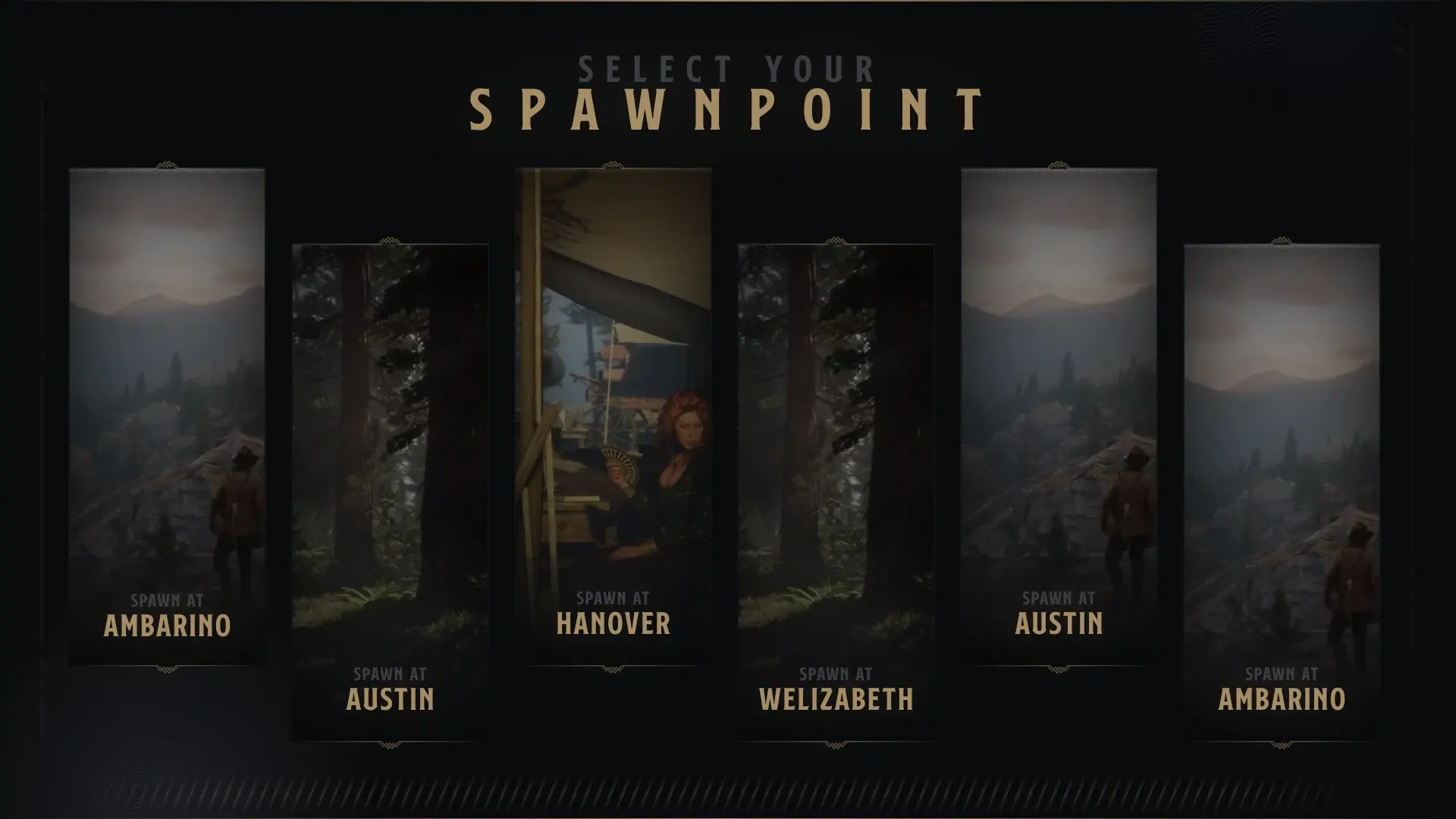 RedM Spawn Selector | Location Picker UI | GFX